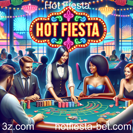 Experiência Imersiva nos Cassinos ao Vivo do Hot Fiesta